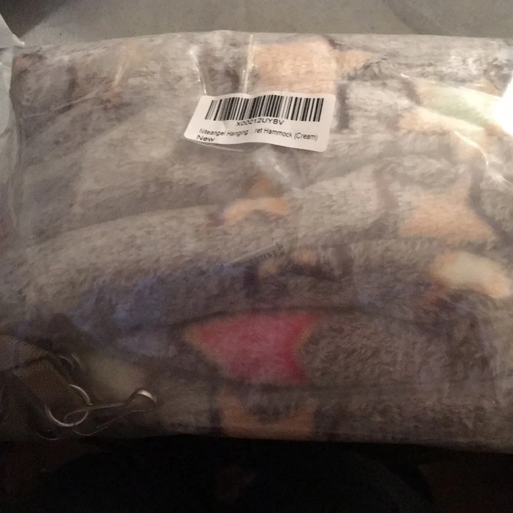 NWT Small Pet Plush Hammock